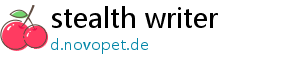 stealth writer